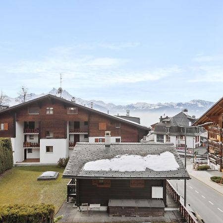 Triplex In Villars Centre With Parking Bagian luar foto