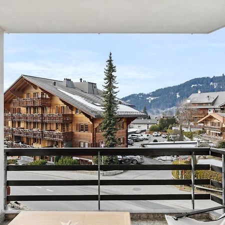 Triplex In Villars Centre With Parking Bagian luar foto
